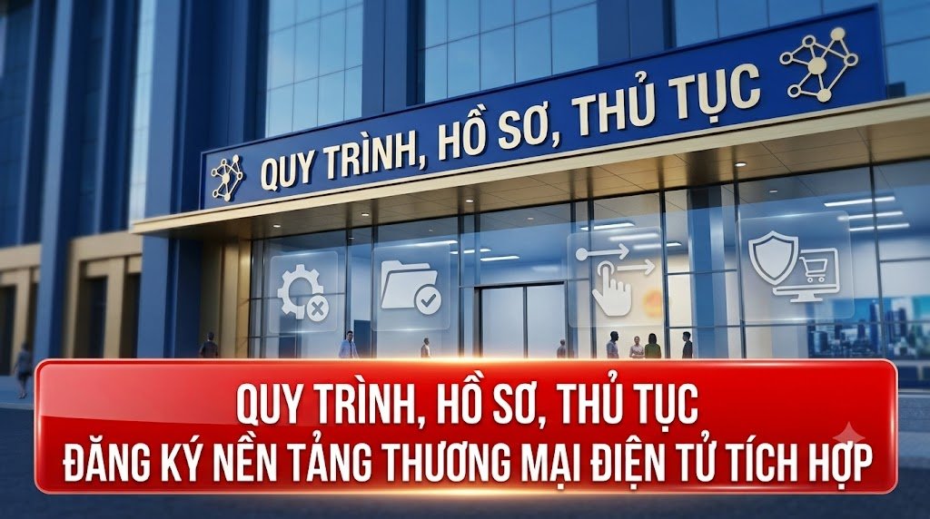 Quy trình, hồ sơ, thủ tục đăng ký nền tảng thương mại điện tử tích hợp