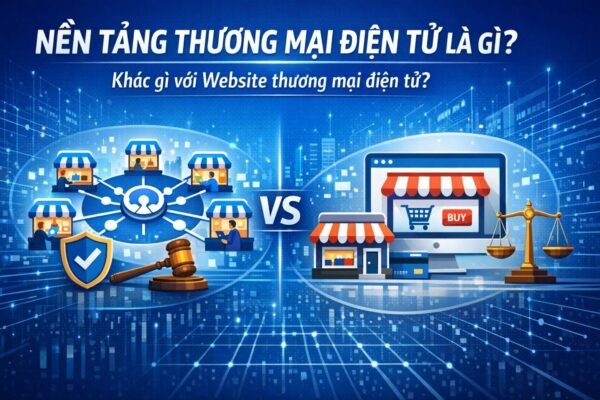 Nền tảng thương mại điện tử là gì? Khác nhau gì với website thương mại điện tử?