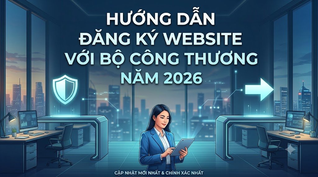 Hướng dẫn đăng ký website với Bộ Công Thương năm 2026