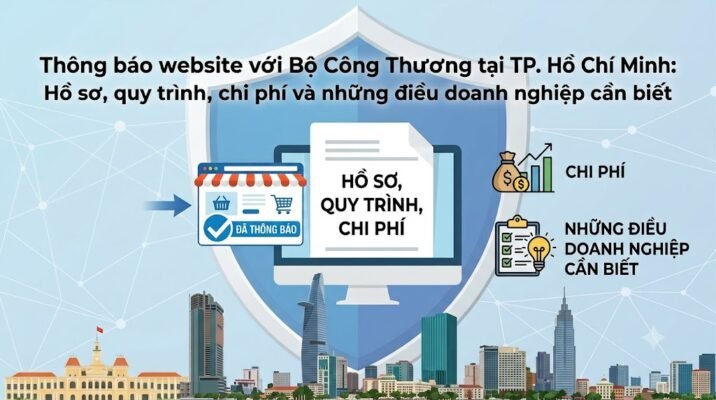Thông báo website với Bộ Công Thương tại TP. Hồ Chí Minh: Hồ sơ, quy trình, chi phí và những điều doanh nghiệp cần biết