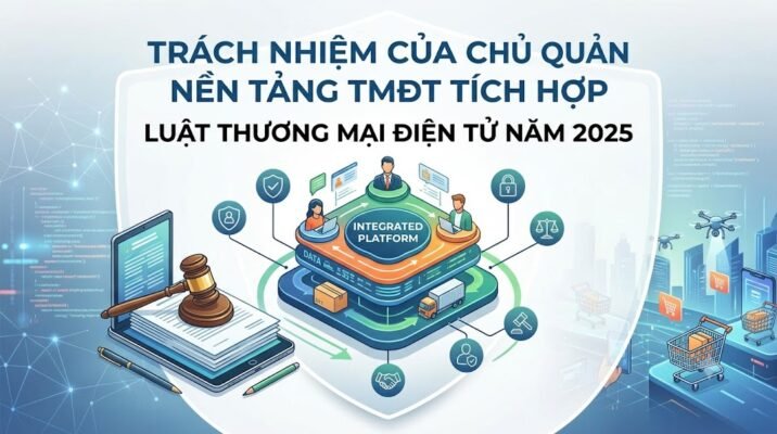 Trách nhiệm của chủ quản nền tảng thương mại điện tử tích hợp theo Luật Thương mại điện tử năm 2025