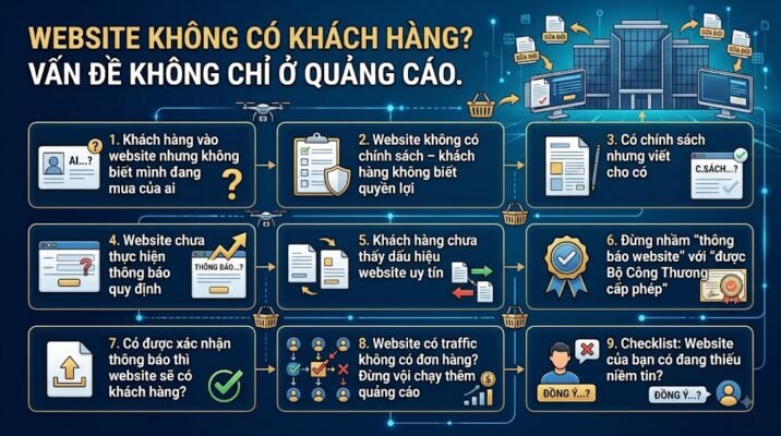 Website không có khách hàng? Có thể vấn đề không nằm ở quảng cáo
